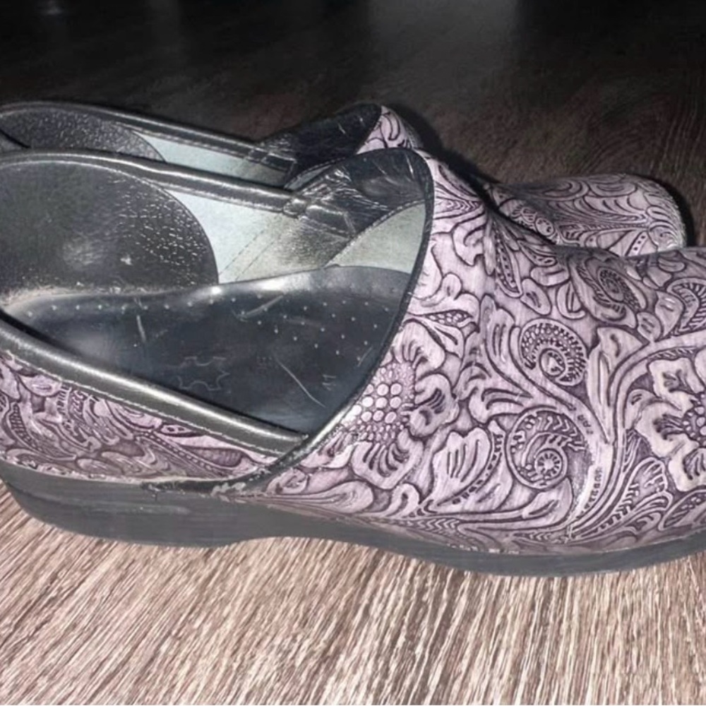 DANSKO 41 Floral Women's Clogs